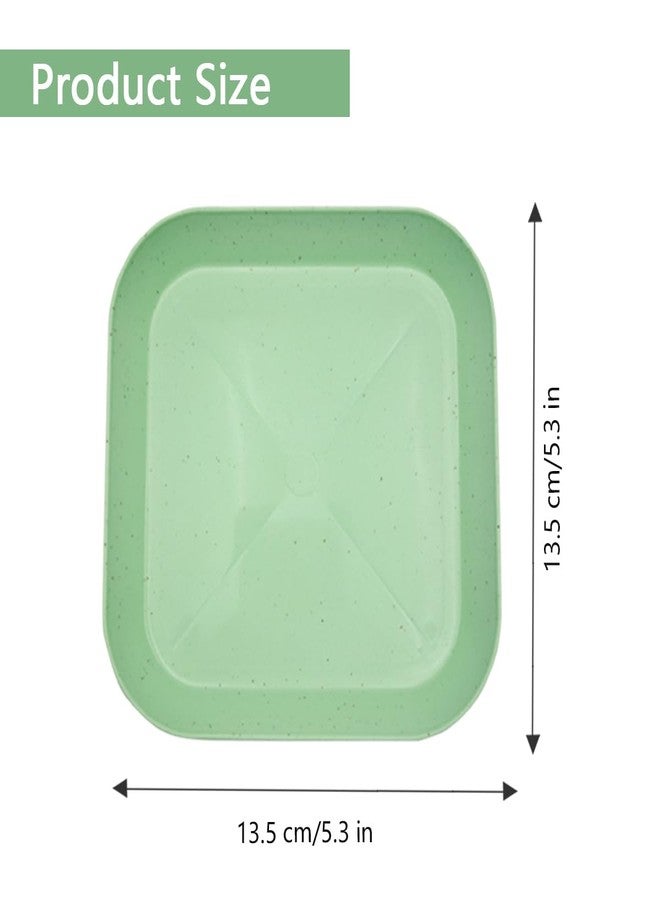 MAGNEECH 2 Pcs Leopard Gecko Potty Pad,Crested Gecko Potty Latrine，Leopard Gecko Tray，Reptile Litter Box，Portable Gecko Tank Accessories (Green) - Image 3